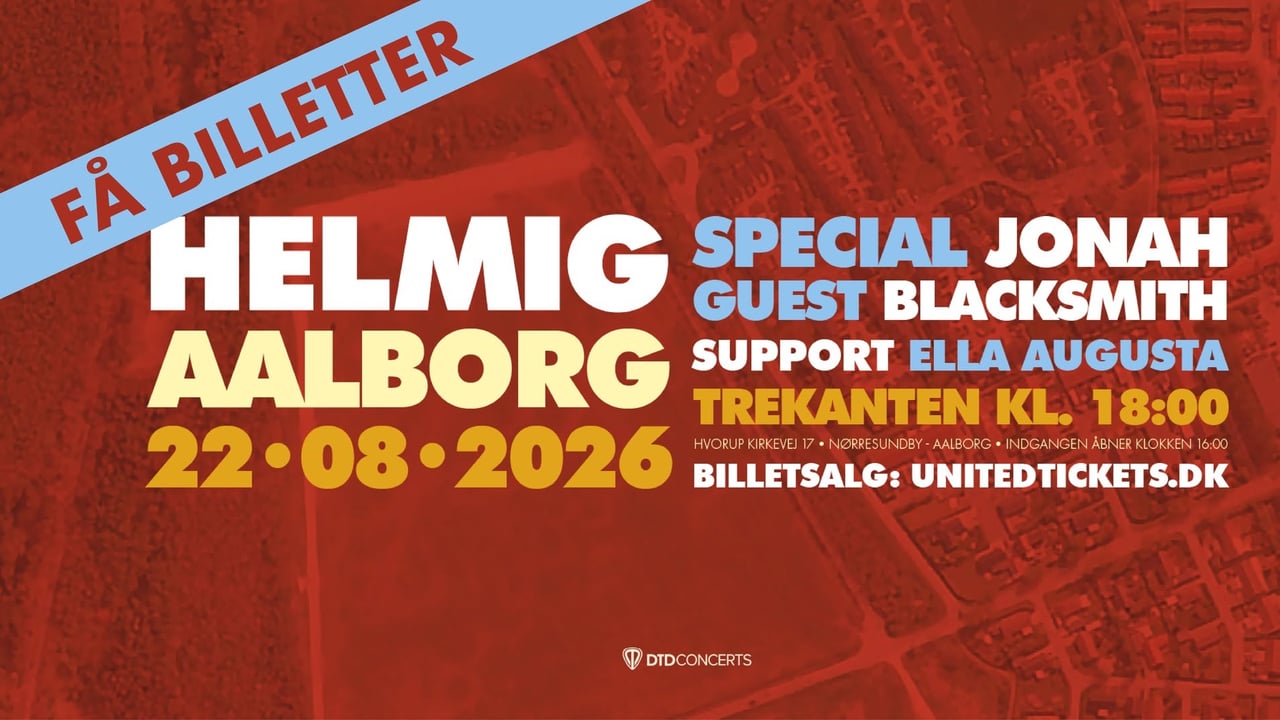 Thomas Helmig (Special Guest: Jonah Blacksmith, Support Ella Augusta) – Trekanten i Aalborg