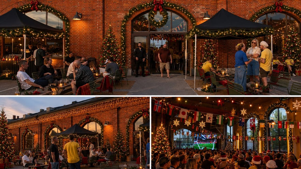 Ett Oslipat Julbord på  TRAVERS
