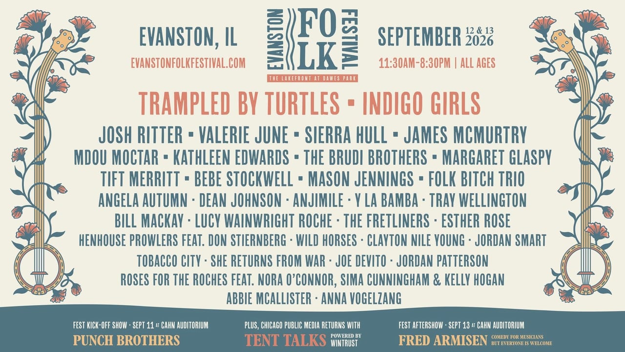 Evanston Folk Festival 2026 (2-Day Pass)