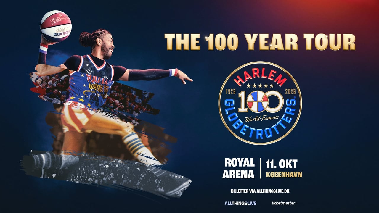 🏀 Harlem Globetrotters - Royal Arena - Søndag 11. oktober 