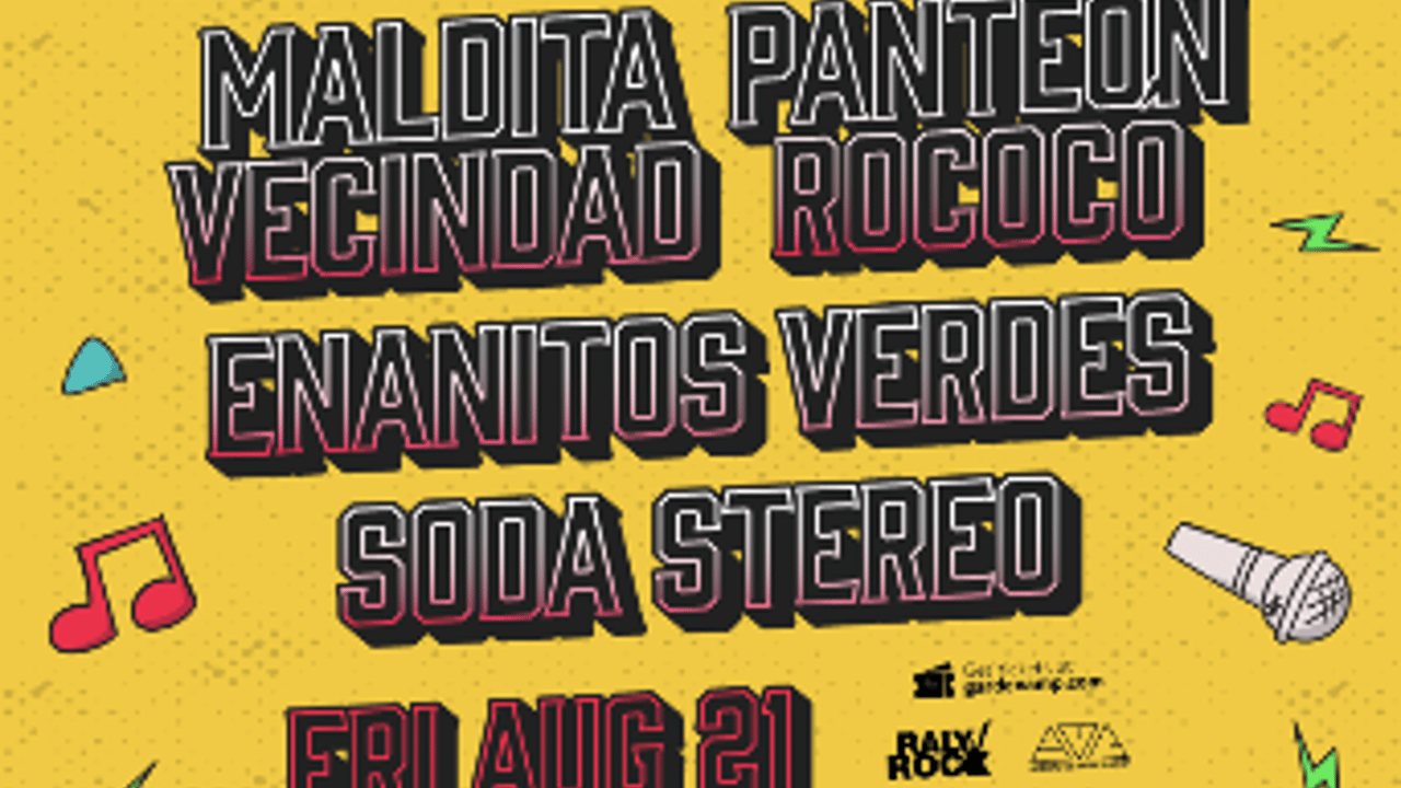 El Tri, Maldita Vecindad, Panteon Rococo, Enanitos Verdes Tributes