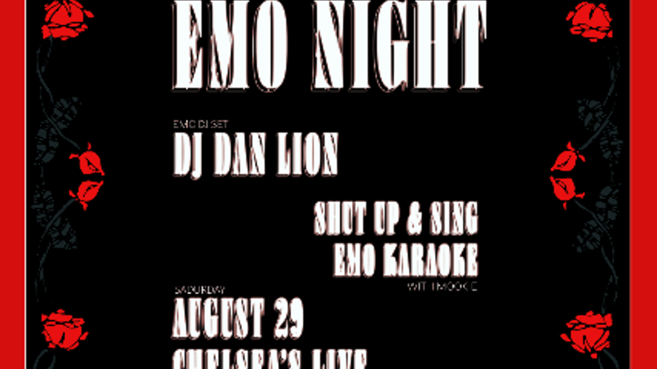 Emo Night with DJ Dan Lion and Mookie Darden
