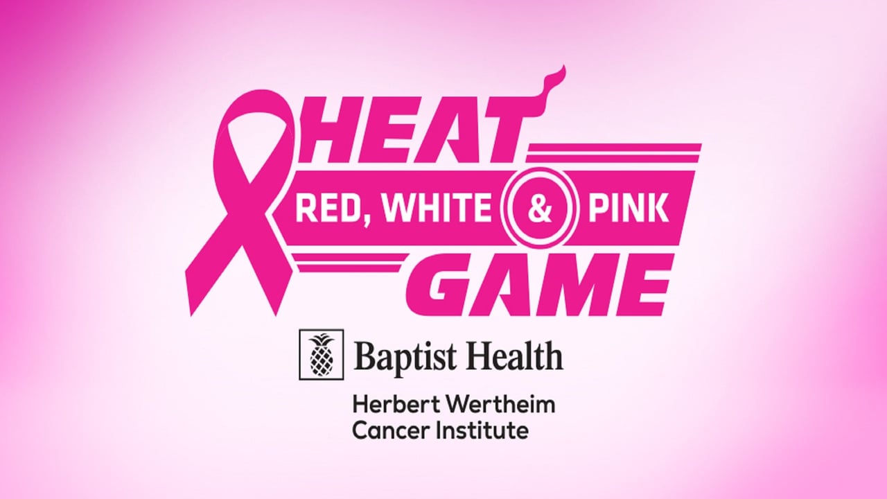MIAMI HEAT RED, WHITE & PINK GAME
