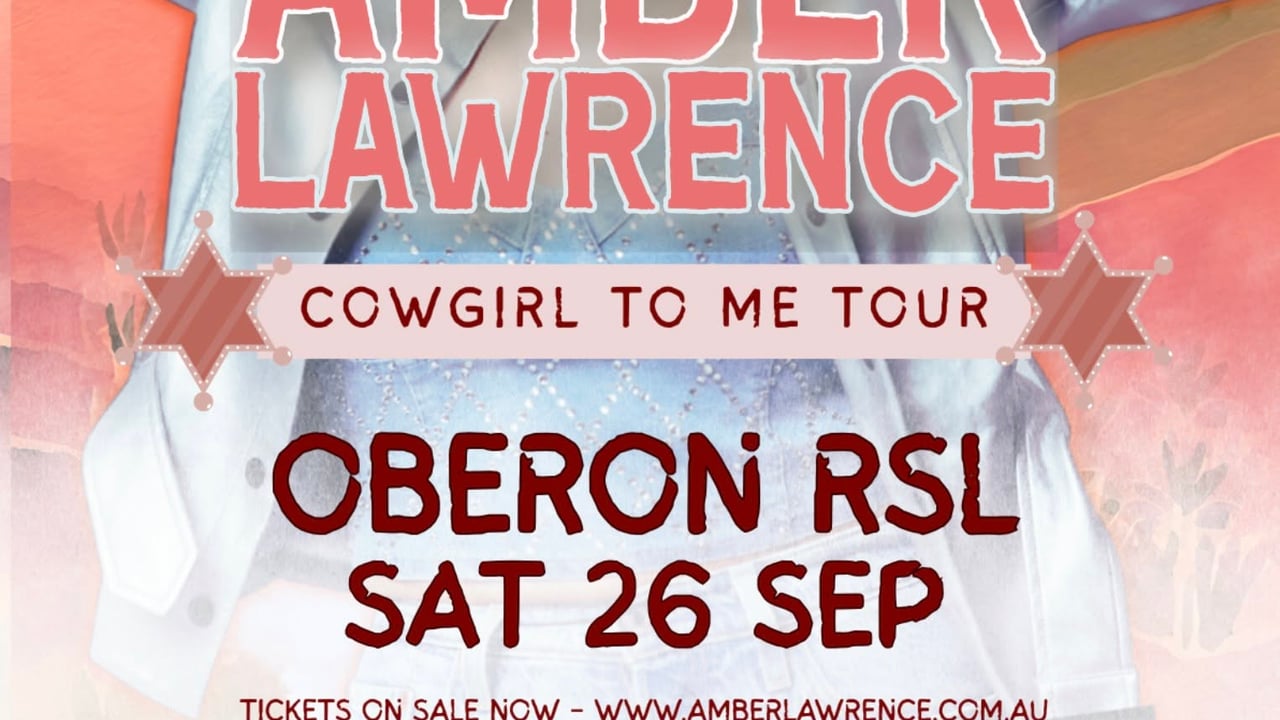 AMBER LAWRENCE - Cowgirl To Me Tour