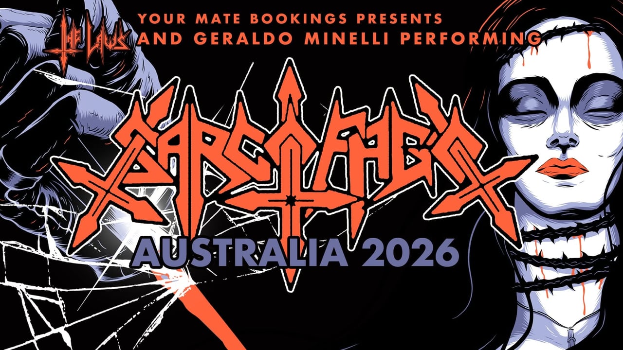 Sarcofago (BR) Play Melbourne - First Time Ever