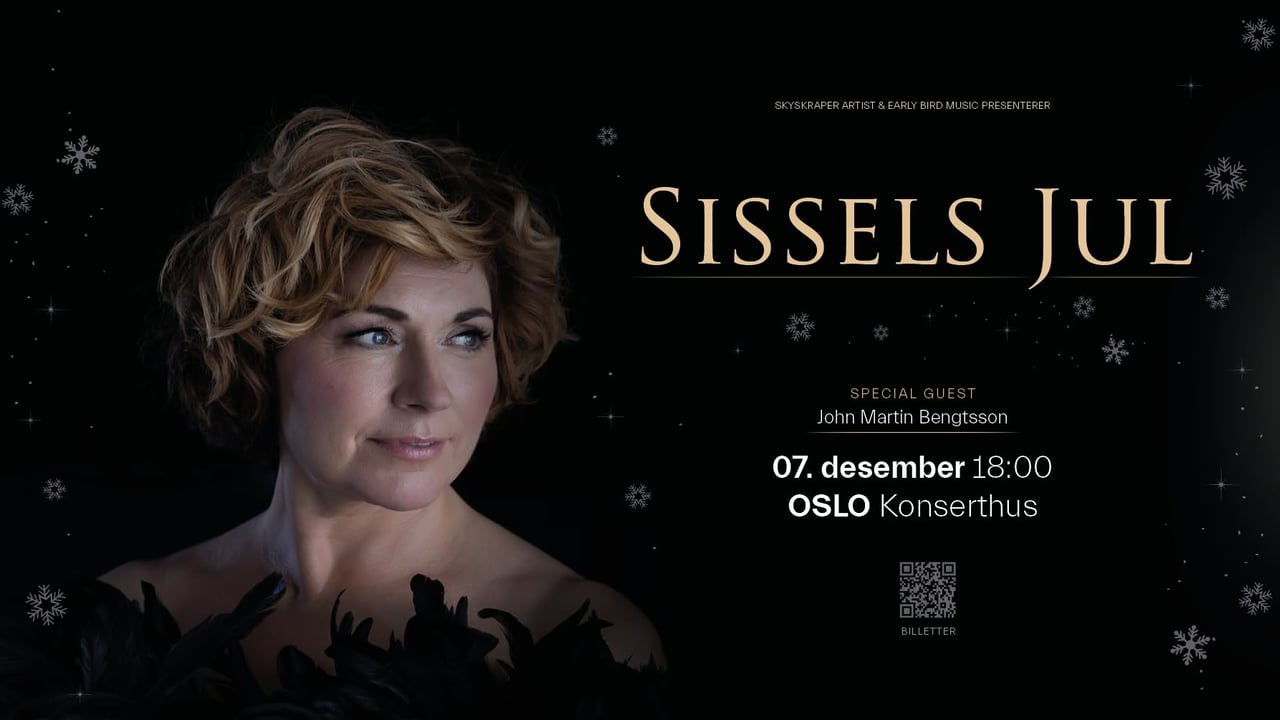 FÅ BILL! SISSELS JUL 2026 | Oslo Konserthus, OSLO (NO)