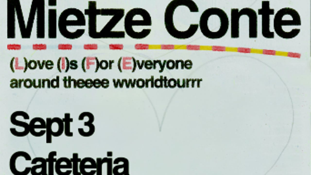 Mietze Conte with Special Guests