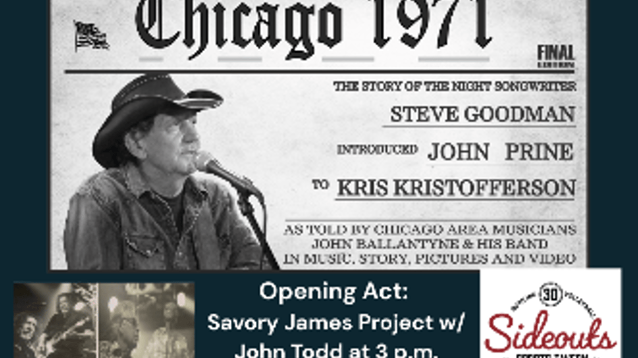 Chicago 1971 & John Todd w/ Savoy James Project Rotary Club Of McHenry Fundraiser