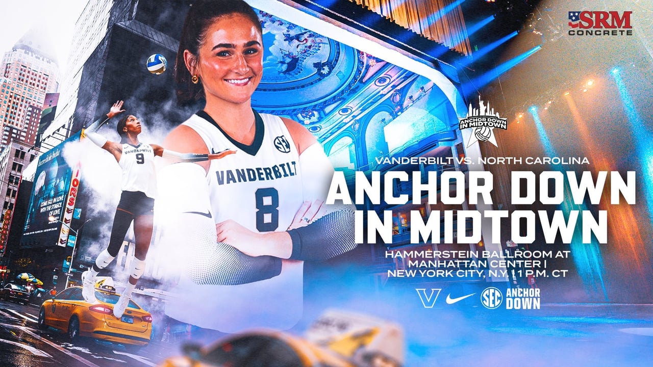 Vanderbilt vs. UNC Womens Volleyball: Anchor Down in Midtown