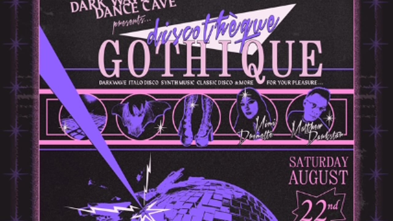 Dark Wave Dance Cave Presents - disco theque GOTHIQUE