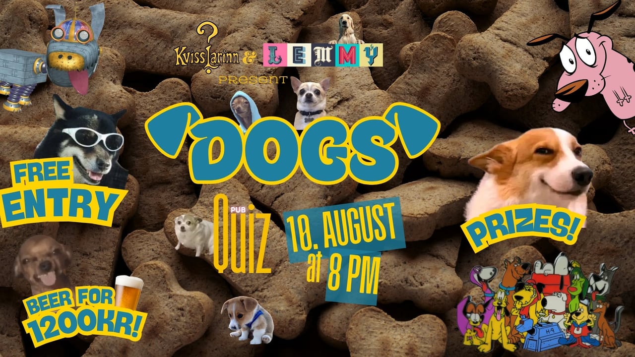 DOGS: Pub Quiz!