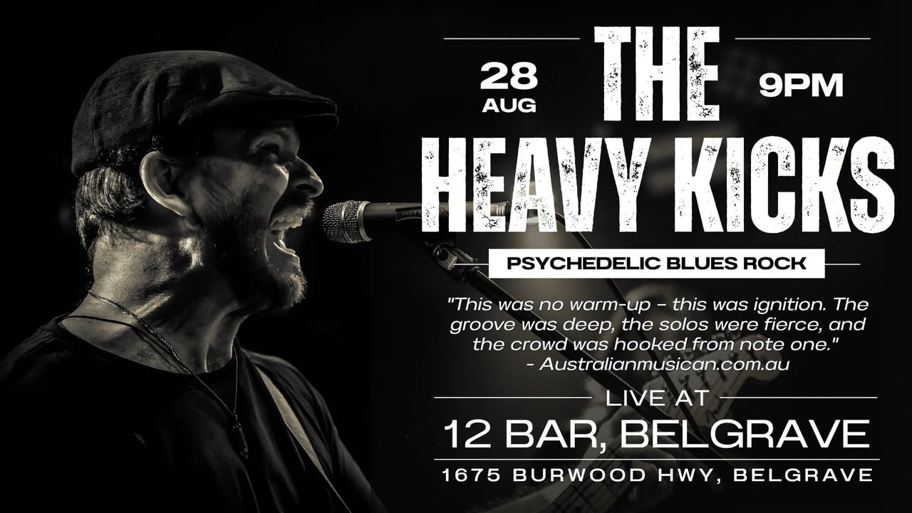 The Heavy Kicks // Live at 12 Bar, Belgrave