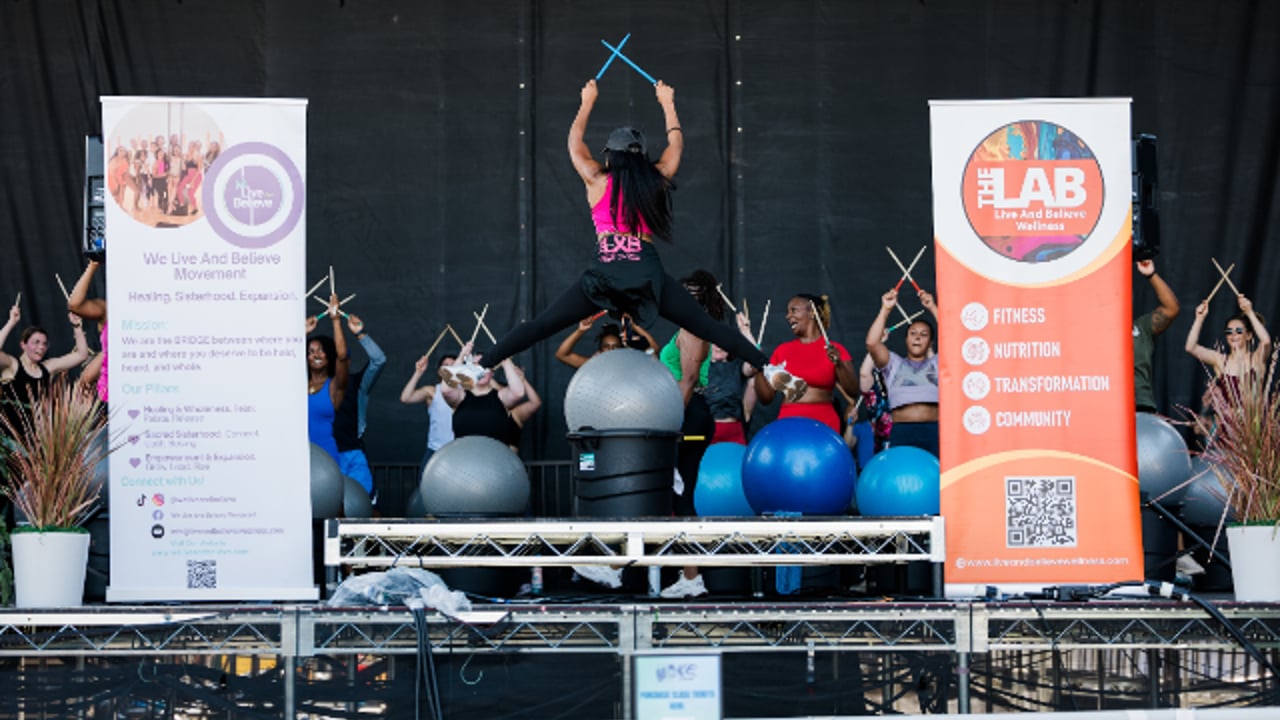 Thrive Drum Cardio™ presented by Live and Believe Wellness – The LAB
