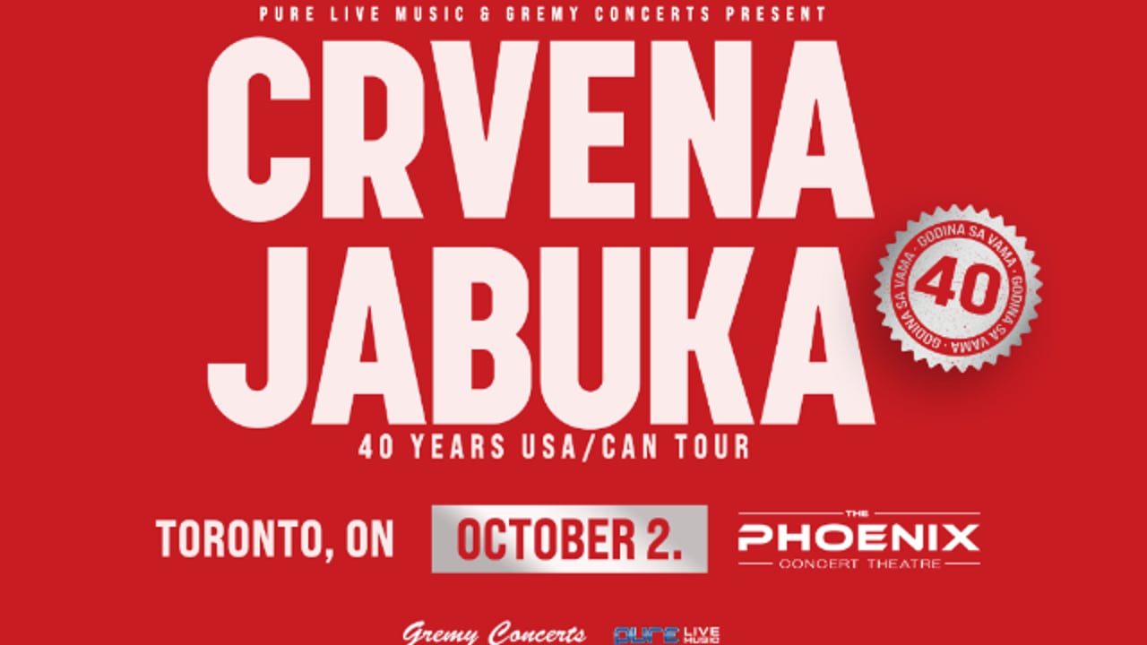 Crvena Jabuka - 40th Anniversary Tour