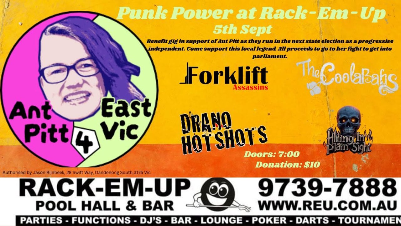 Punk Power at Rack-Em-Up