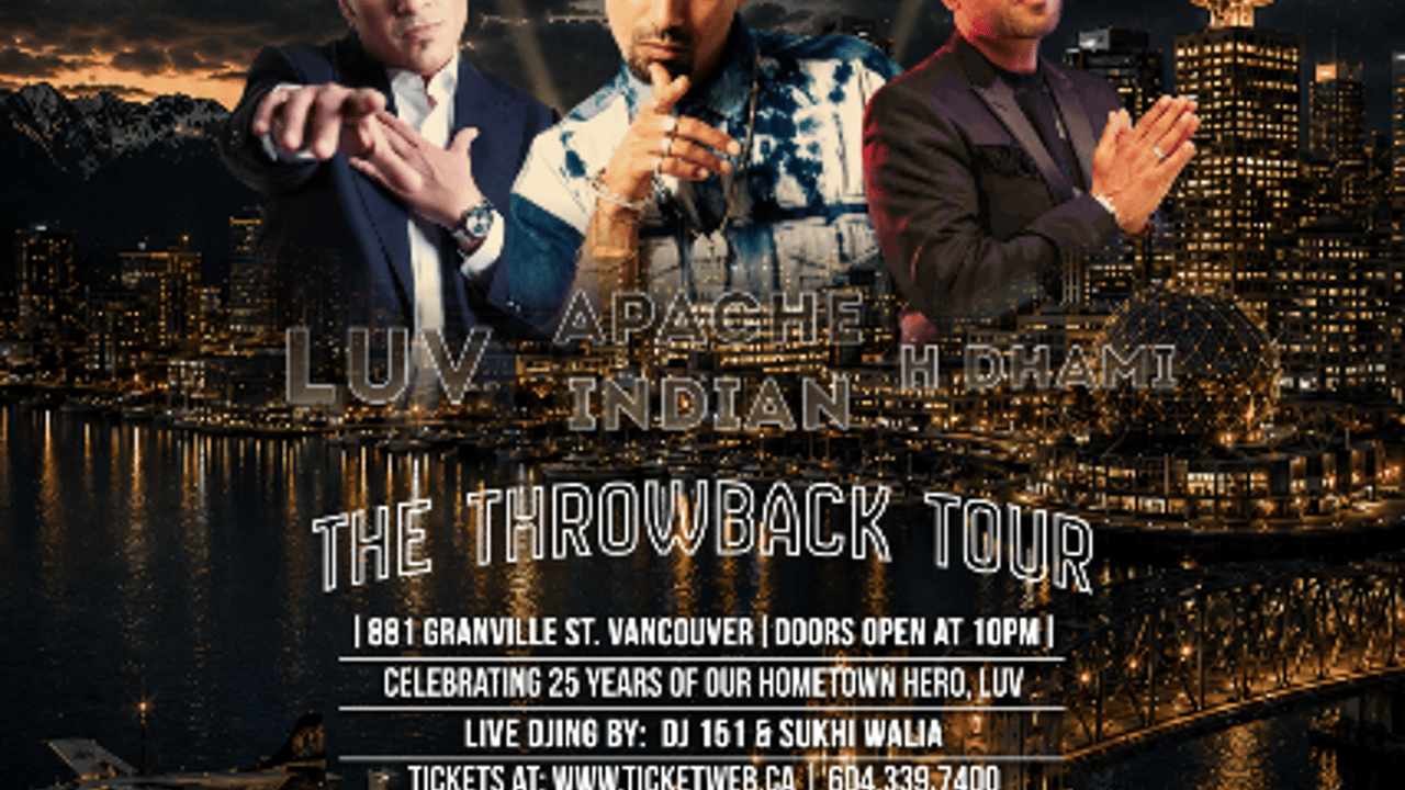 Bombay Bliss Rewind - The Throwback Tour