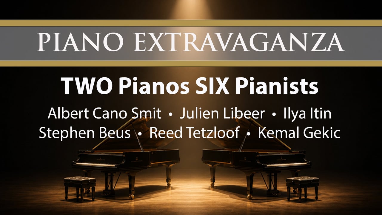 Two Piano Extravaganza: Six Pianists, Two Pianos