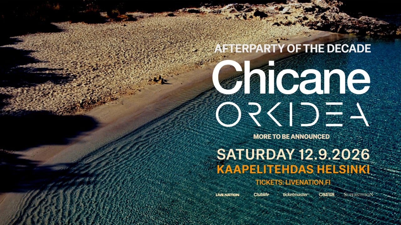 CHICANE (UK), ORKIDEA - FAITHLESS AFTERPARTY