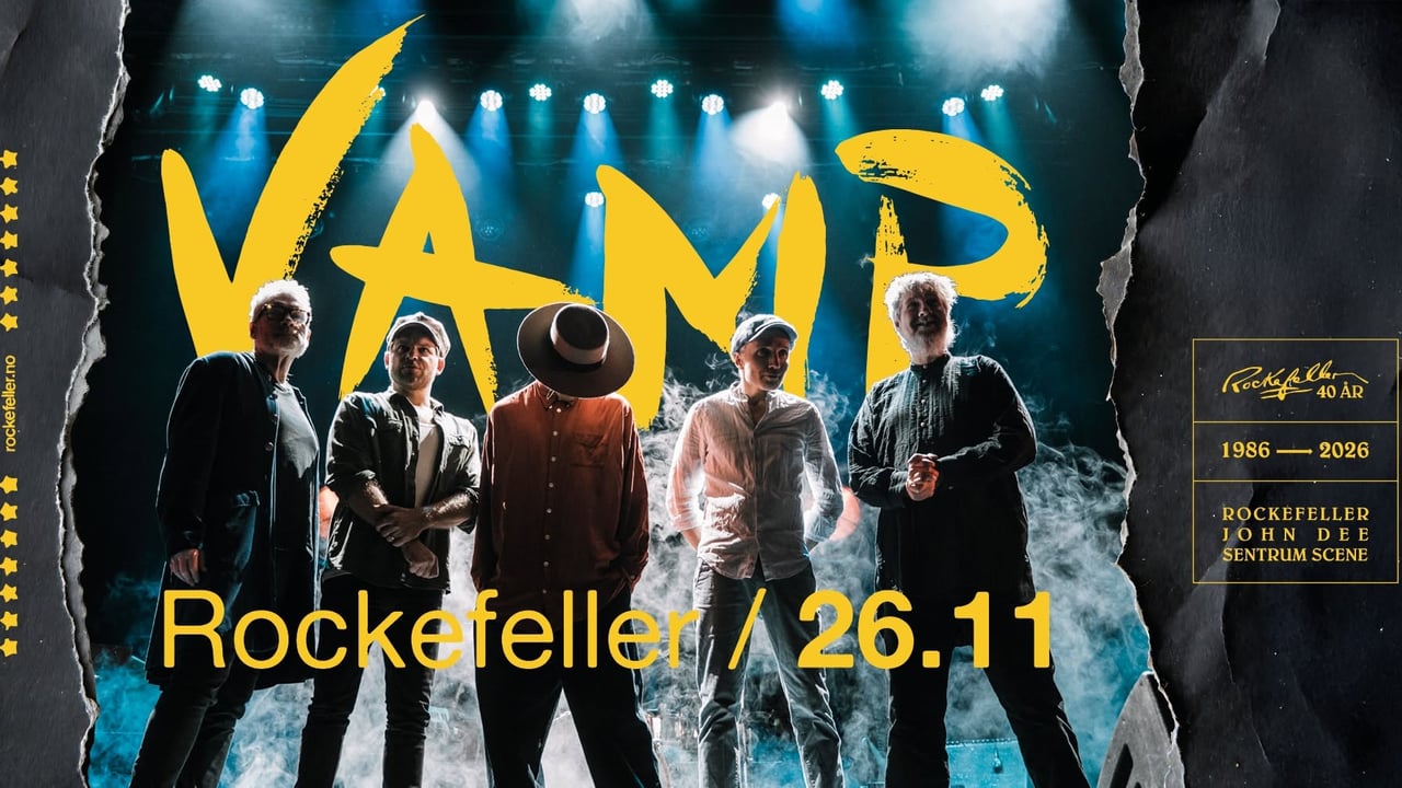 Vamp – Rockefeller 40 år // 26.11.26
