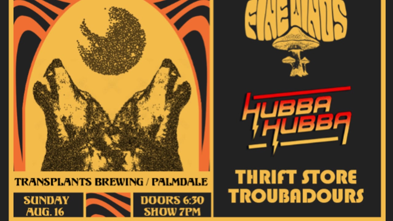 FREE SHOW: FINE WINOS / HUBBA HUBBA / ANGEL ANGEL
