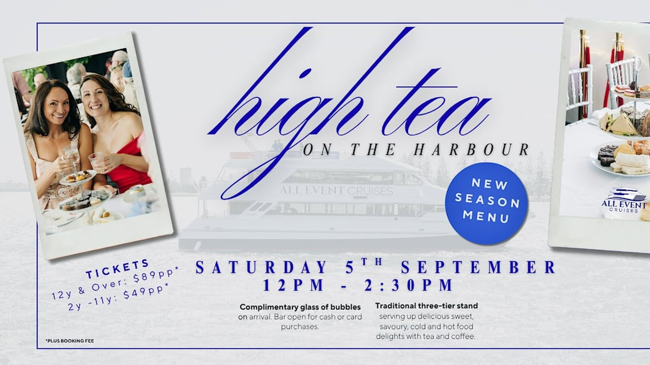 High Tea On The Harbour | New Season, New Menu | Newcastle Harbour Cruise
