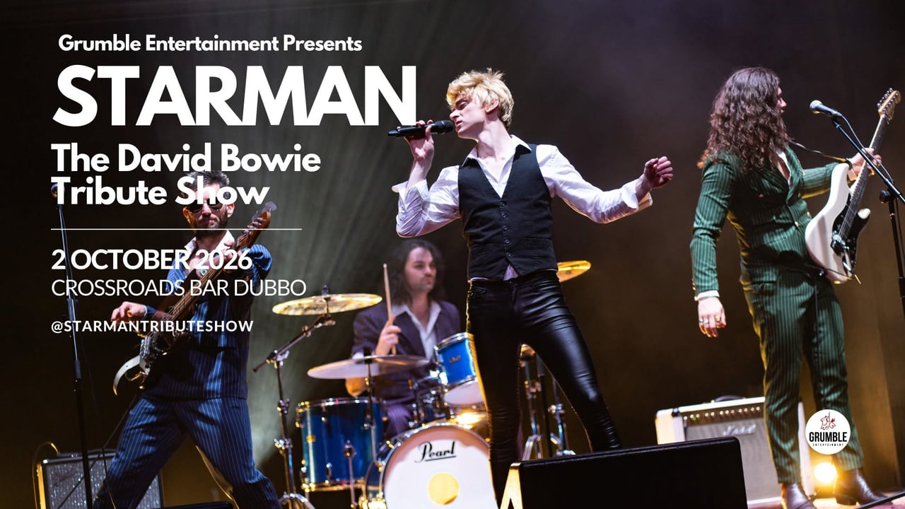 Starman The David Bowie Tribute Show @ Crossroads Bar Dubbo (NSW)