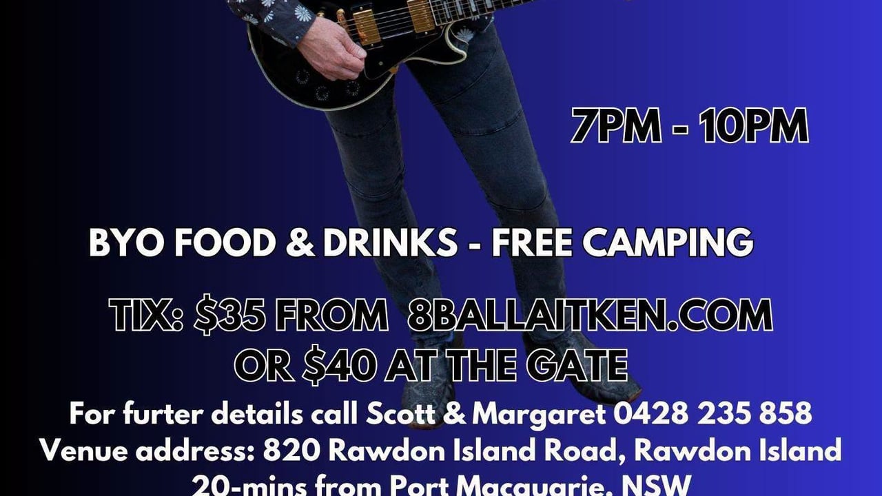 8 Ball Aitken - Live @ Little Rawdon Island (near Port Mac, NSW)