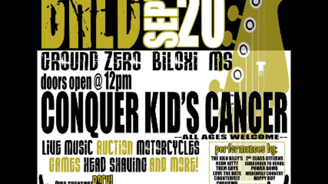 Rock The Bald: Conquer Kid's Cancer