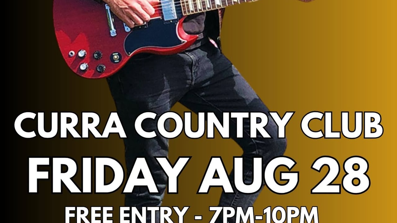 8 BALL AITKEN 🎸LIVE 🎱 CURRA COUNTRY CLUB - FRI AUG 28