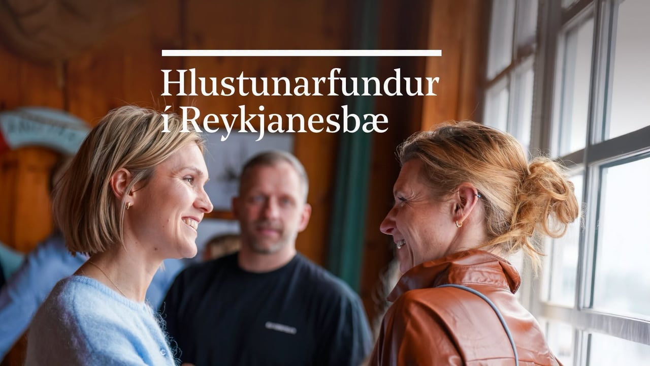 Kristrún í Reykjanesbæ: Hlustunarfundur um hagsmuni Íslands