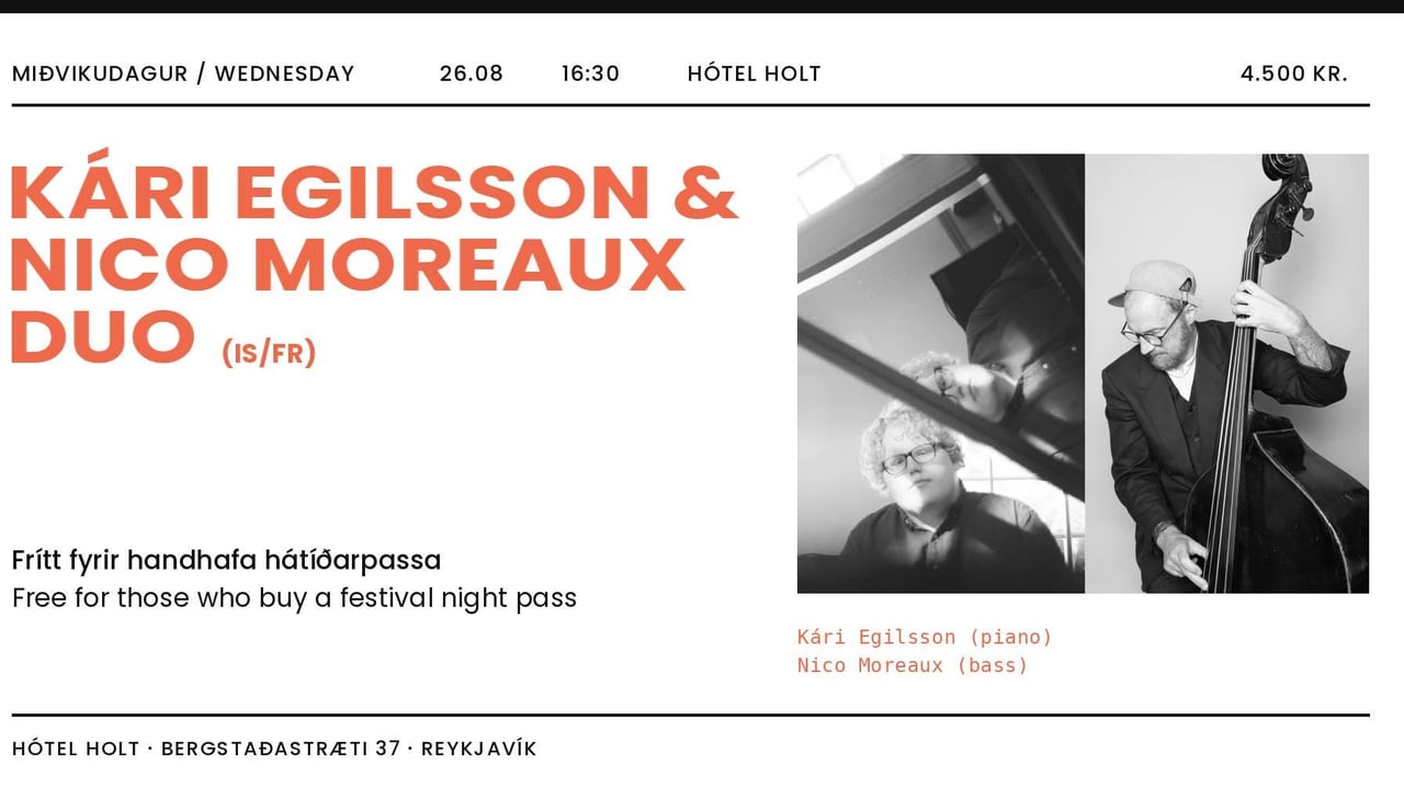 Kári Egilsson & Nico Moreaux Duo