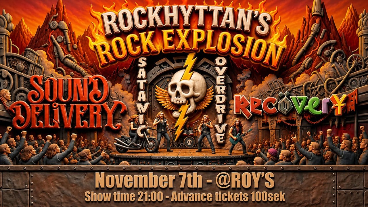 Rockhyttan's ROCK EXPLOSION!