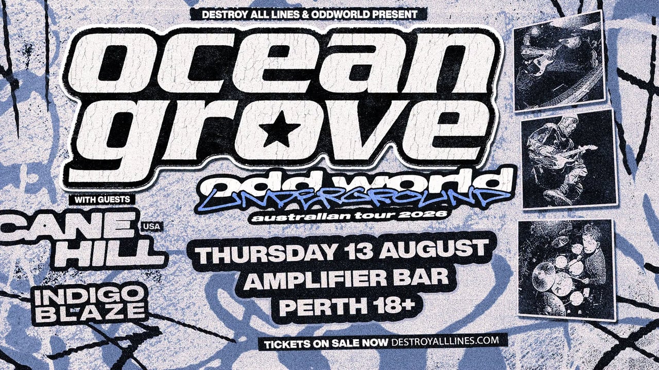 Ocean Grove 'Oddworld Underground' Tour w/ Cane Hill - Perth 18+ 