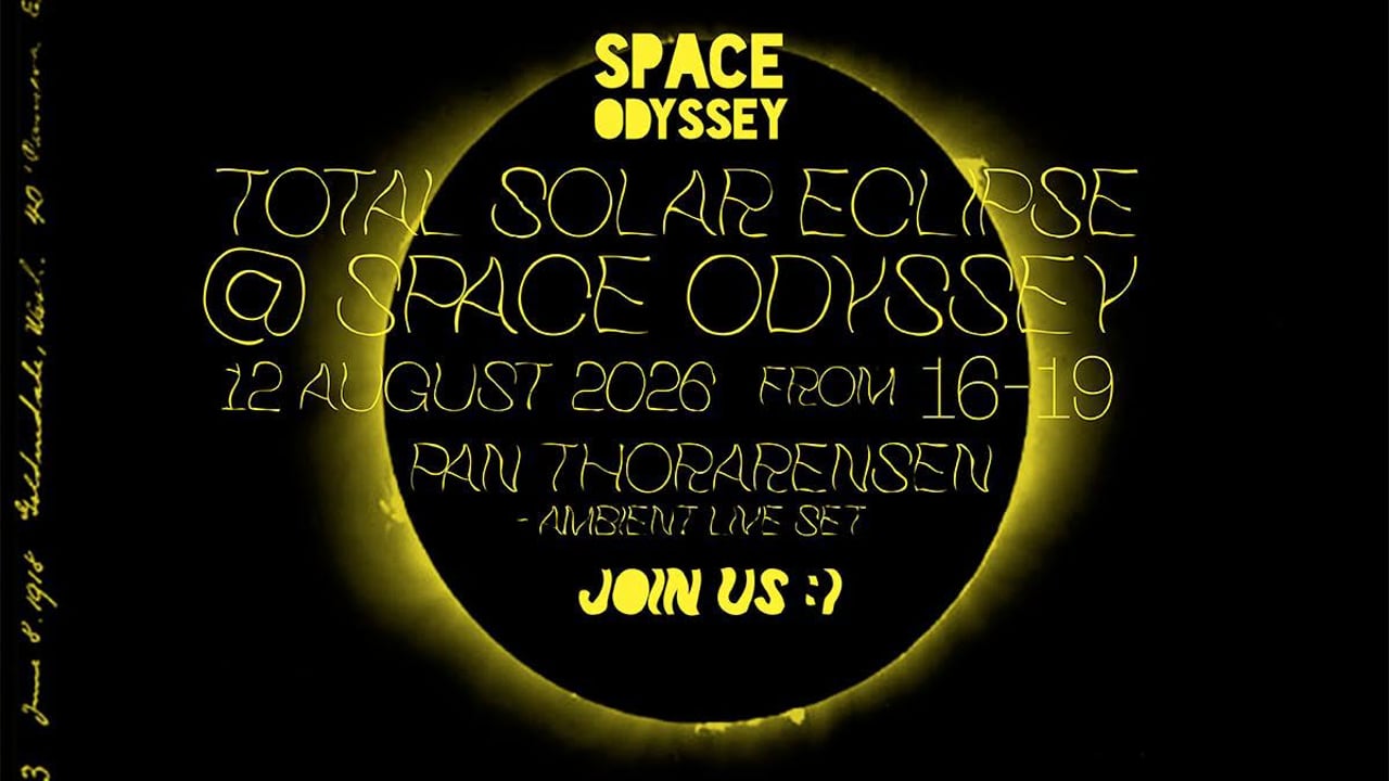 TOTAL SOLAR ECLIPSE @ SPACE ODYSSEY 12.8 2026