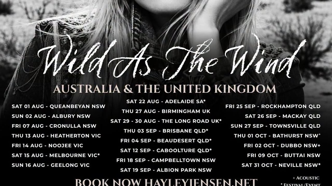 HAYLEY JENSEN | Mackay **FREE SHOW**