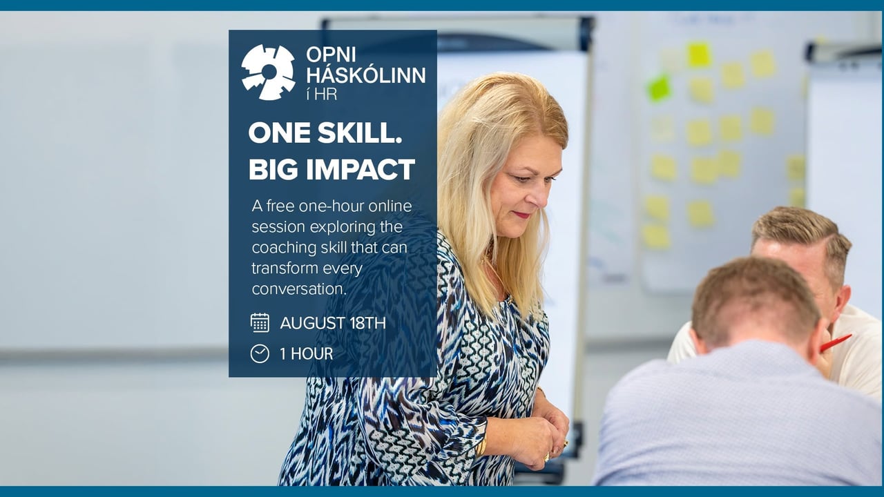 One Skill. Big Impact.