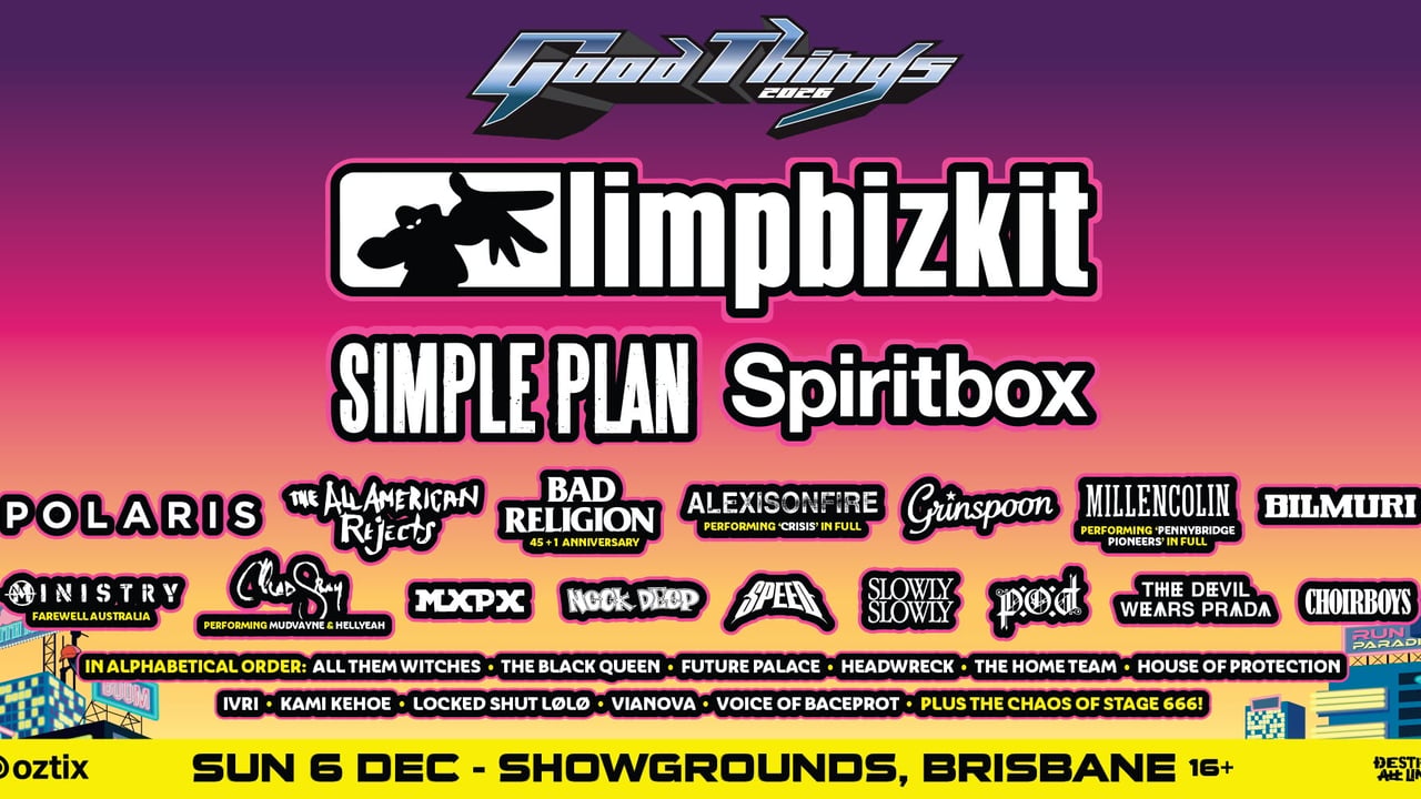 Good Things Festival 2026 // Brisbane // Sunday December 6 // Official Facebook Event
