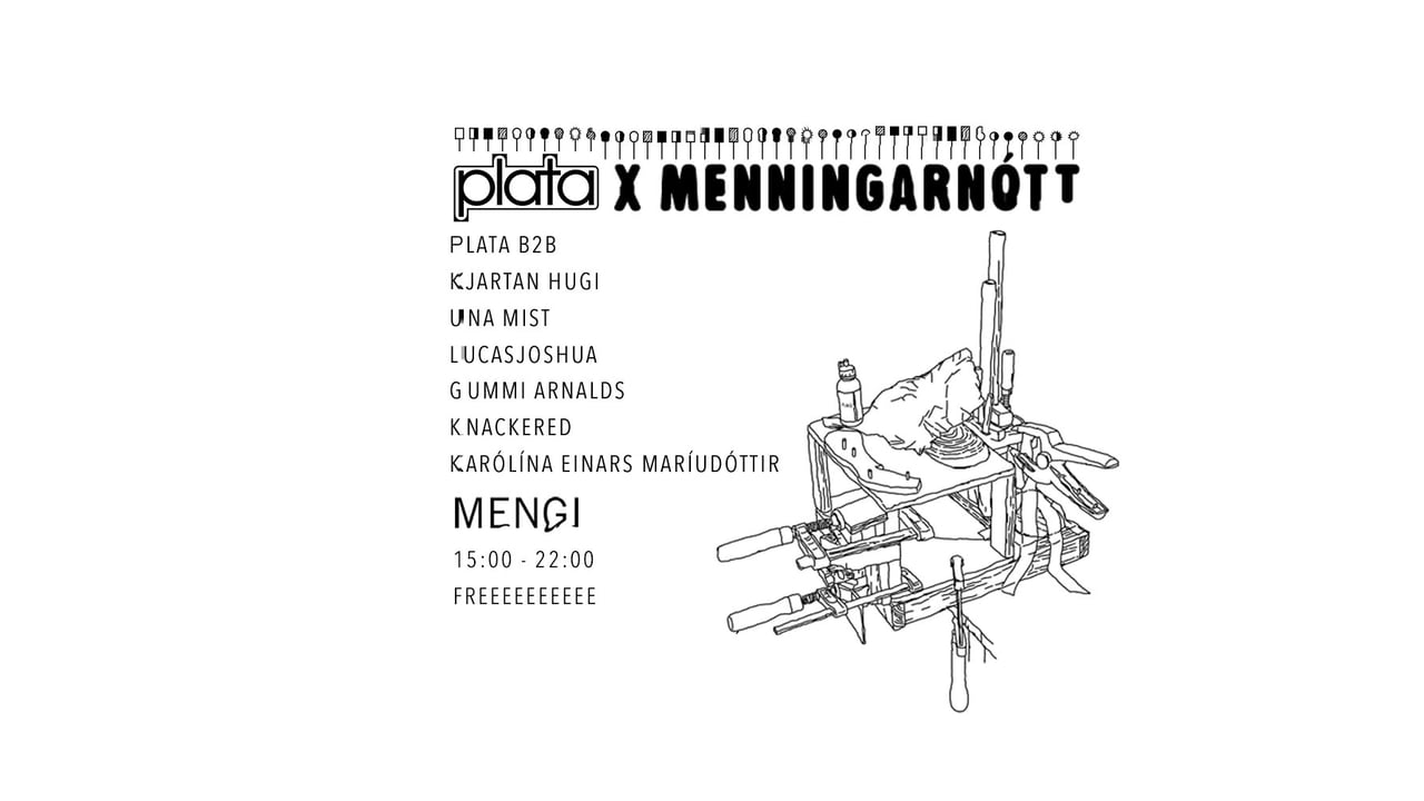 PLATA x MENNINGARNÓTT