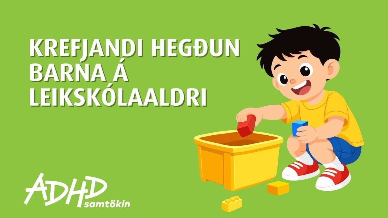 Krefjandi hegðun barna á leikskólaaldri
