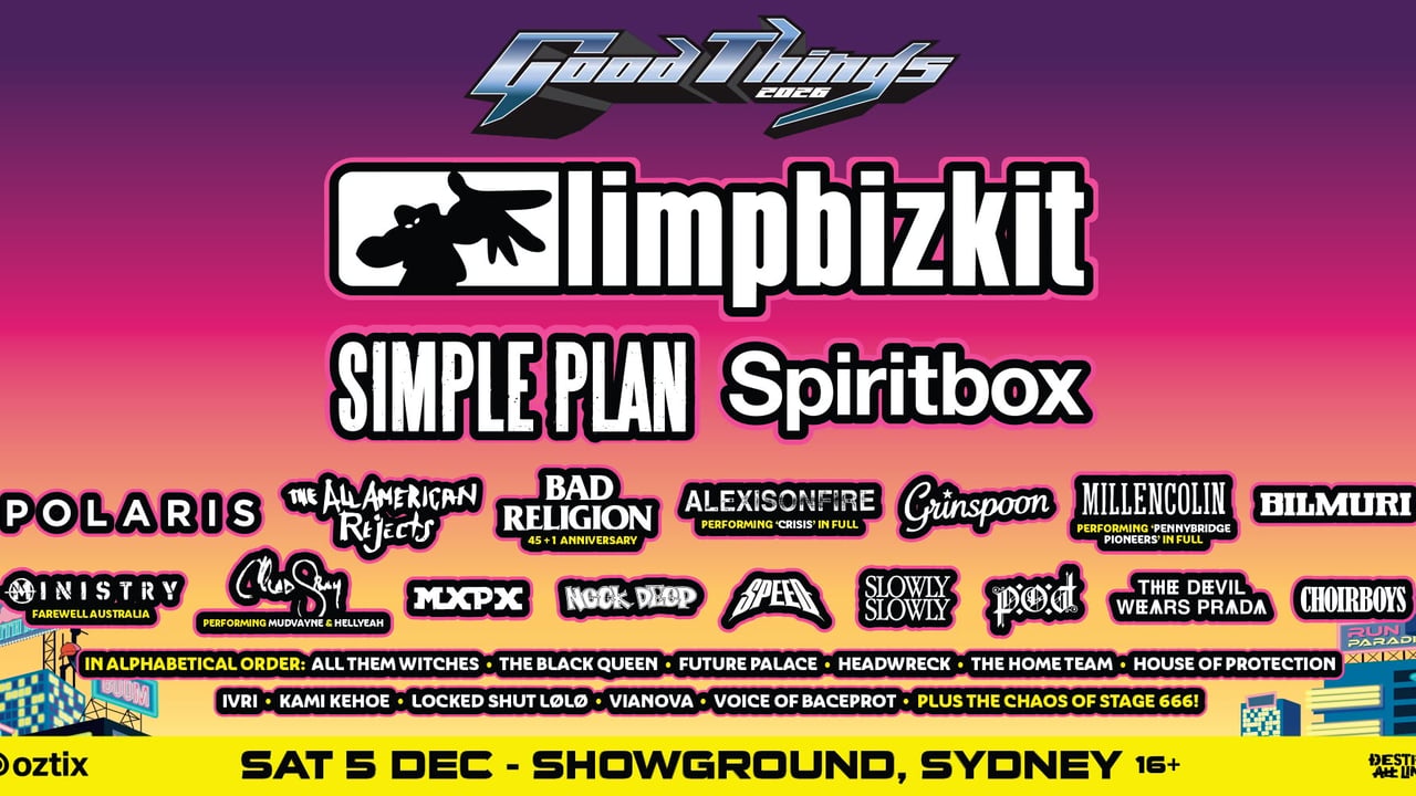 Good Things Festival 2026 // Sydney // Saturday December 5 // Official Facebook Event
