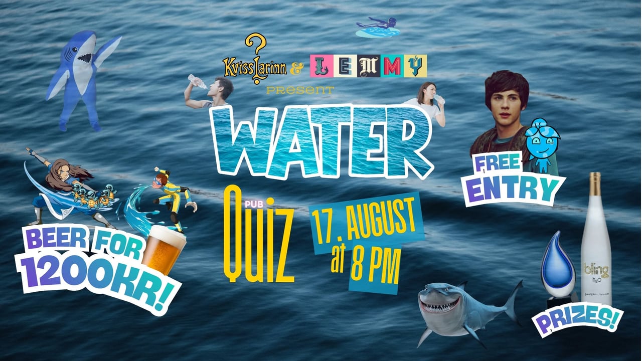 WATER Pub Quiz!