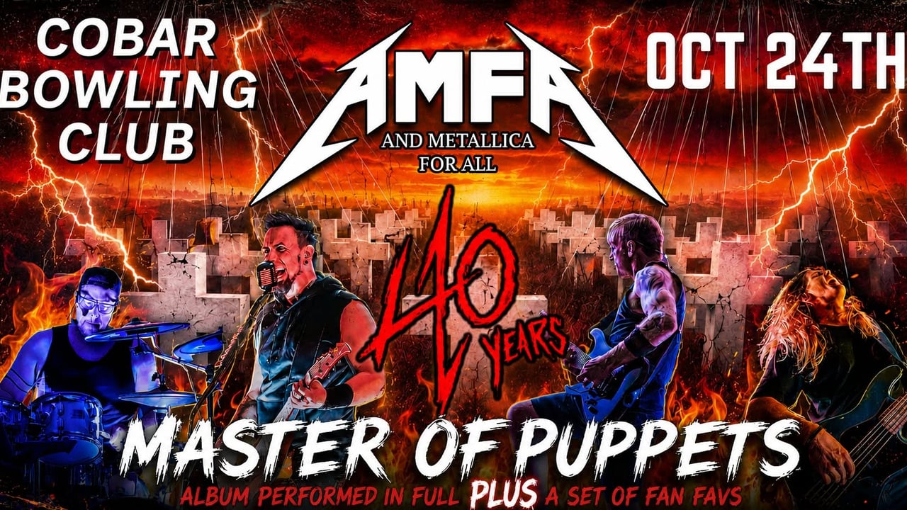 Cobar Bowling Club - 40 Years of Master of Puppets