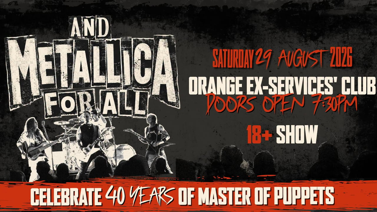 And Metallica For All - Master of Puppets 40th Anniversary (ALL AGES)