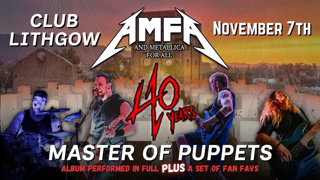 And METALLICA For All - Master of Puppets 40 Years 