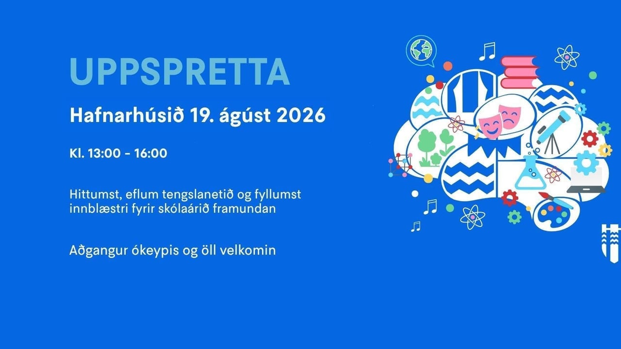Uppspretta 2026 – Markaðstorg viðburða og hugmynda fyrir skóla- og frístundastarf