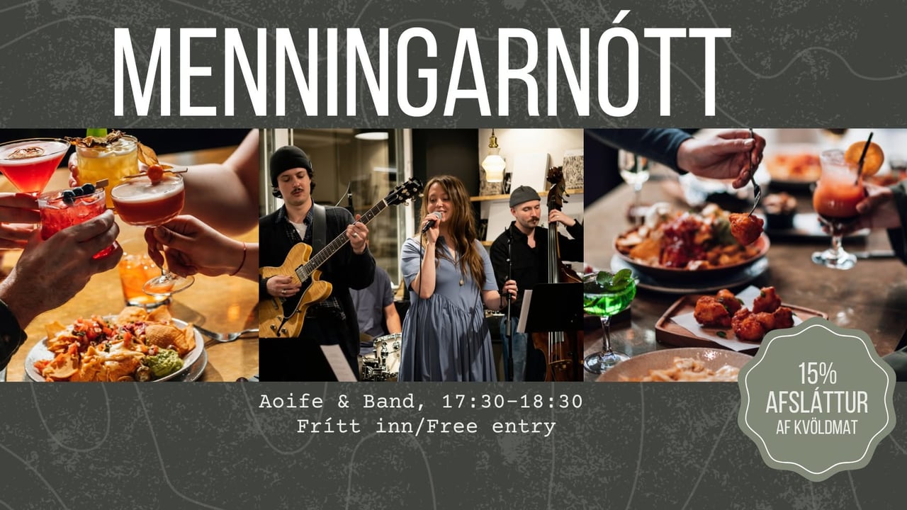Menningarnótt - Aoife & Band