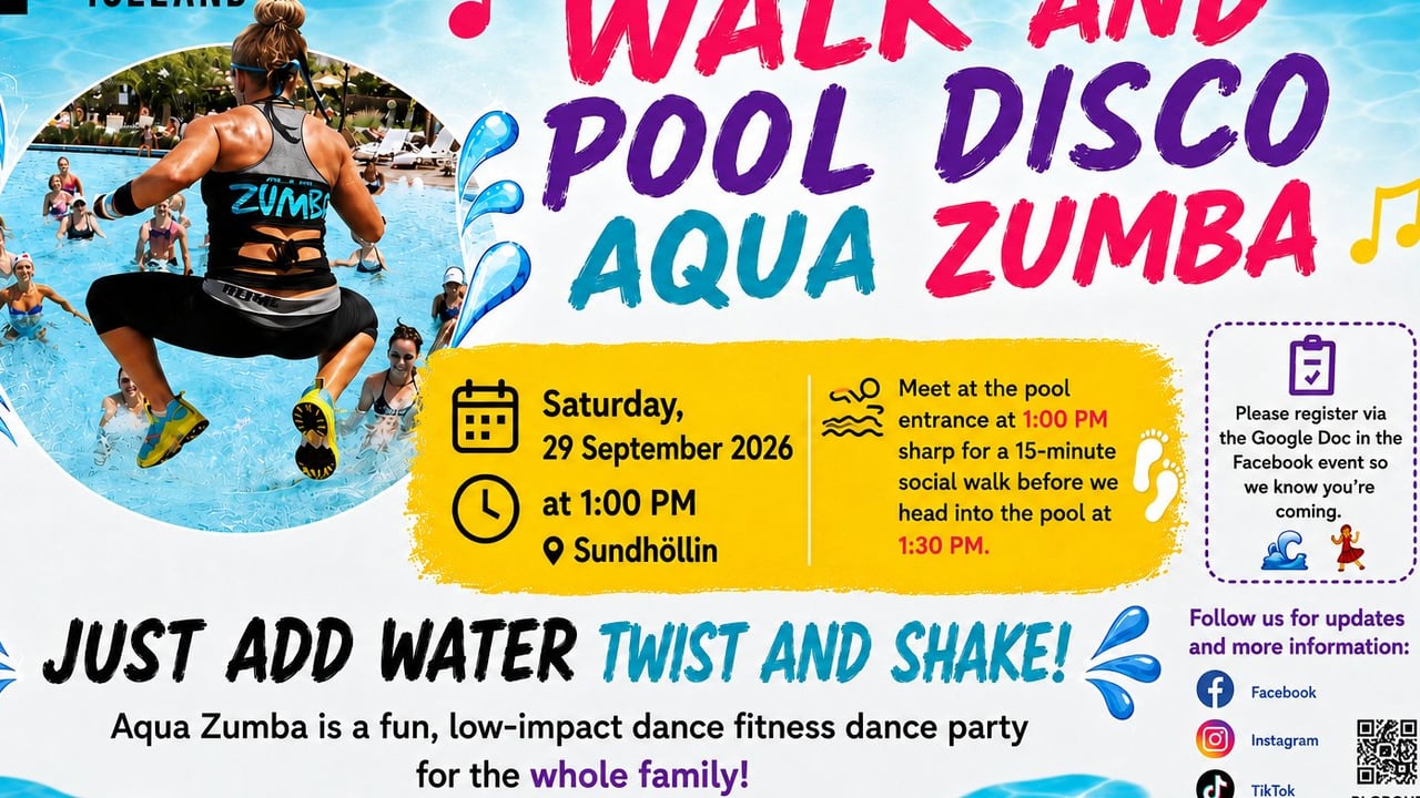 POP Up Walk & Aqua Zumba