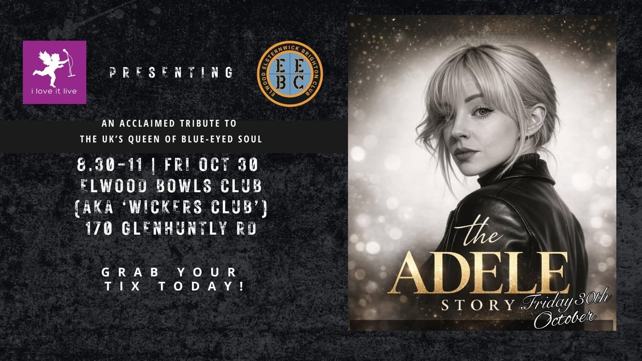 THE ADELE STORY as performed by TESS SCOTT AND BAND make their Wickers Club debut