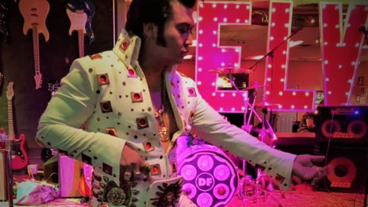 Elvis' 92nd Birthday Tribute, Live by Travis Hudson at Hard Rock Cafe San Antonio