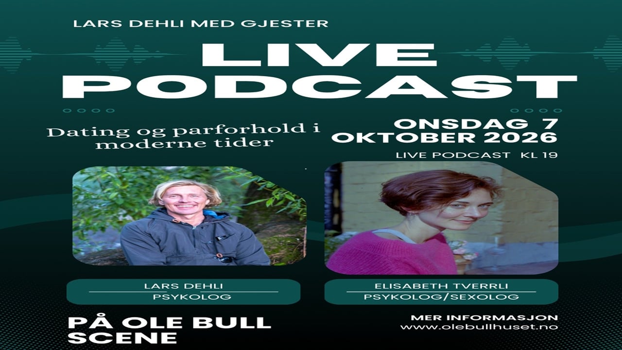 Live podcast med Lars Dehli med gjester